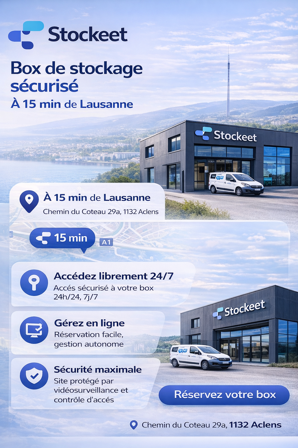 Choix box organisation déménagement Lausanne