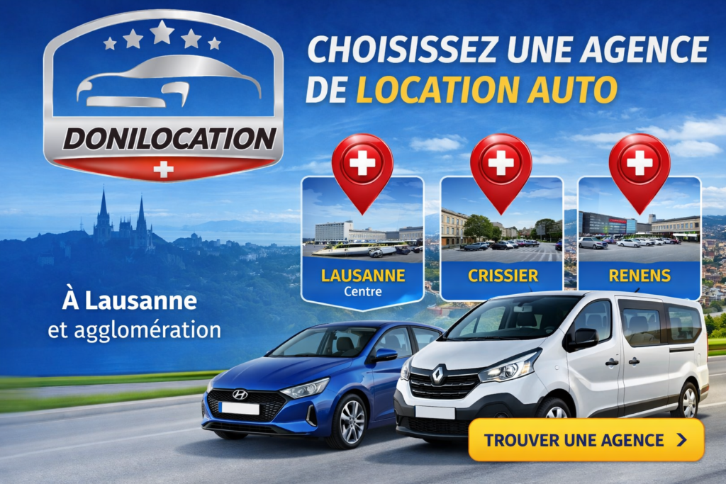 Choix agence location auto